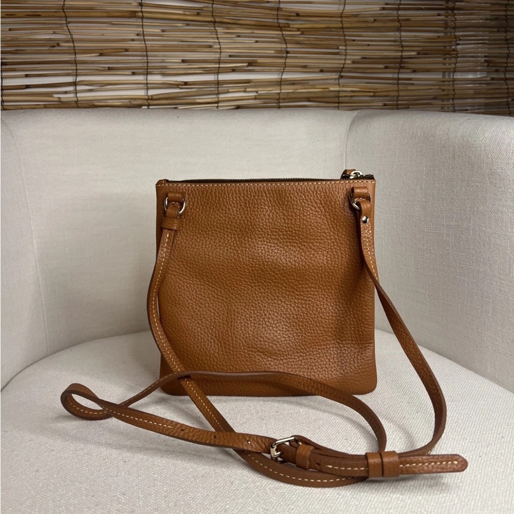 Dooney & Bourke Brown Leather crossbody bag - Picture 3 of 7